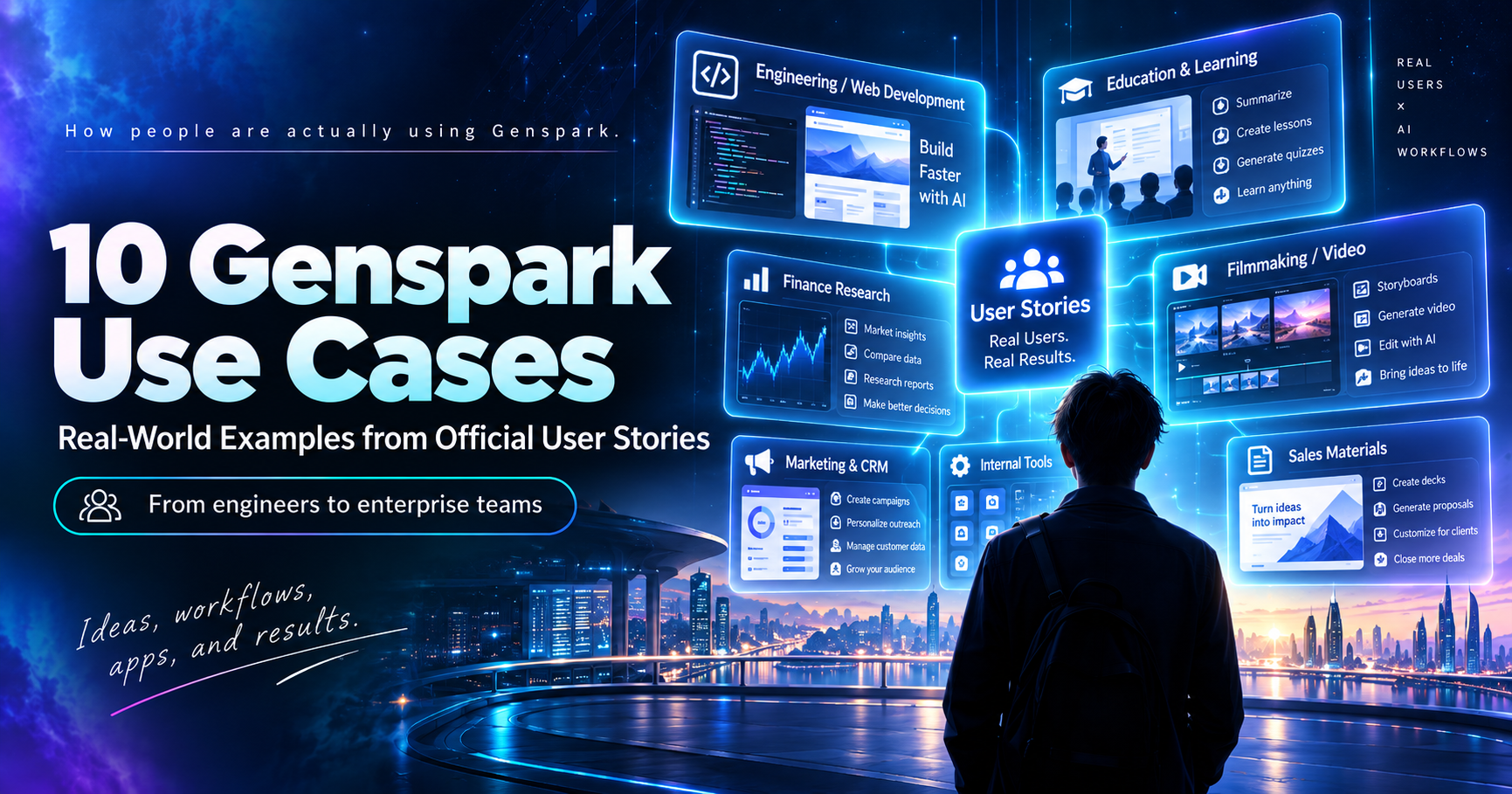 10 Genspark Use Cases: Real-World Examples from Official User Stories
